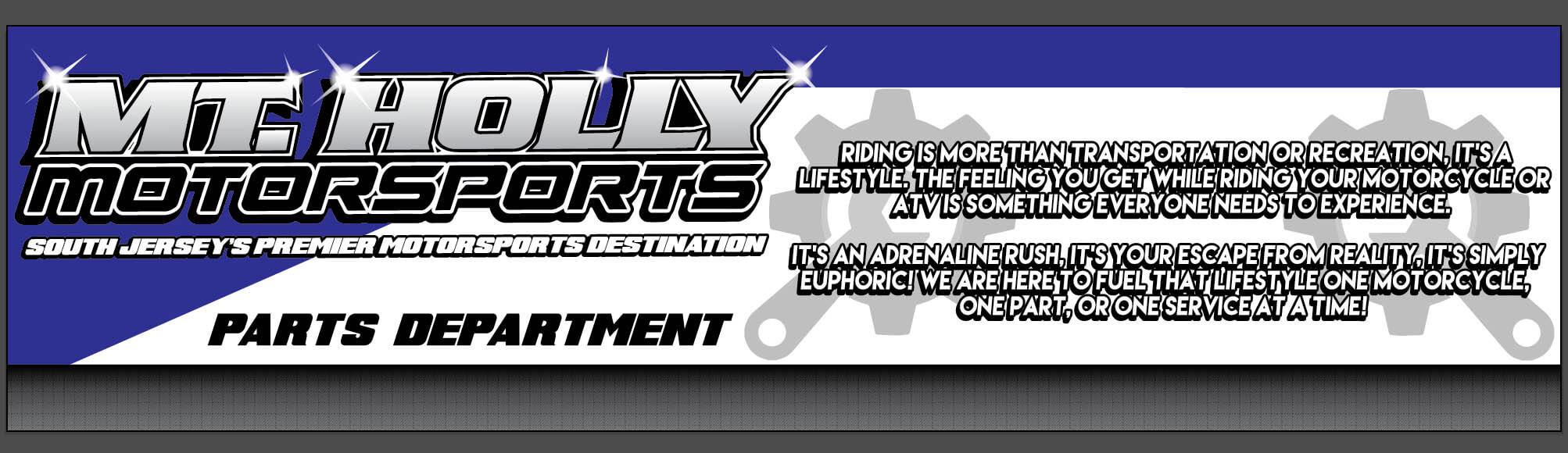 Mt. Holly Motorsports Parts Department